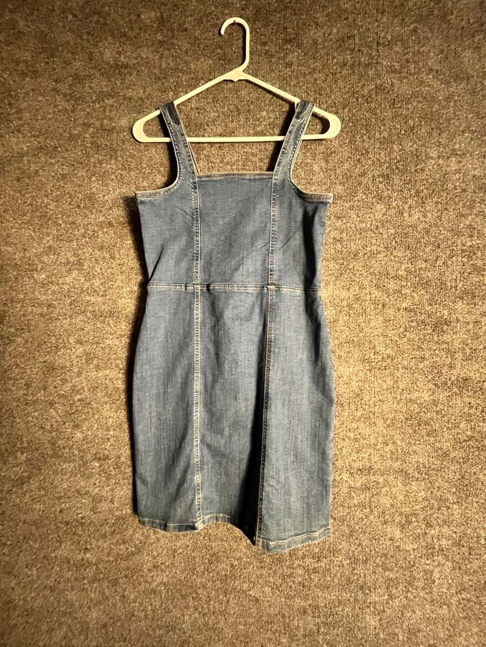 Art Class Denim Dress Size XXL in girls (16/18) Blue Jean Jumper Dress 003-159